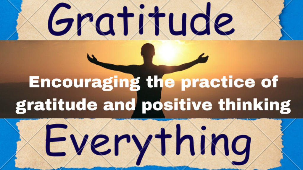 gratitude and positive thinking
